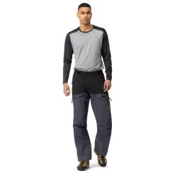 Norrøna - Trollveggen GORE-TEX Pro Light Pants - Waterproof Trousers -Outdoor sportswear norroena trollveggen gore tex pro light pants waterproof trousers detail 3