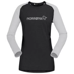 Norrøna - Women's Fjørå Equaliser Lightweight Long Sleeve - Cycling Jersey -Outdoor sportswear norroena womens fjoeraa equaliser lightweight long sleeve cycling jersey 1