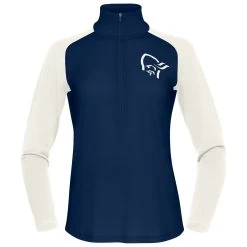 Norrøna - Women's Norrøna PureUll Zip Neck - Merino Jumper 11 Norrøna - Women's Norrøna PureUll Zip Neck - Merino Jumper -Outdoor sportswear norroena womens norroena pureull zip neck merino jumper 1
