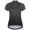 Odlo - Women's T-Shirt S/U Collar S/S FZ Essential Print - Cycling Jersey