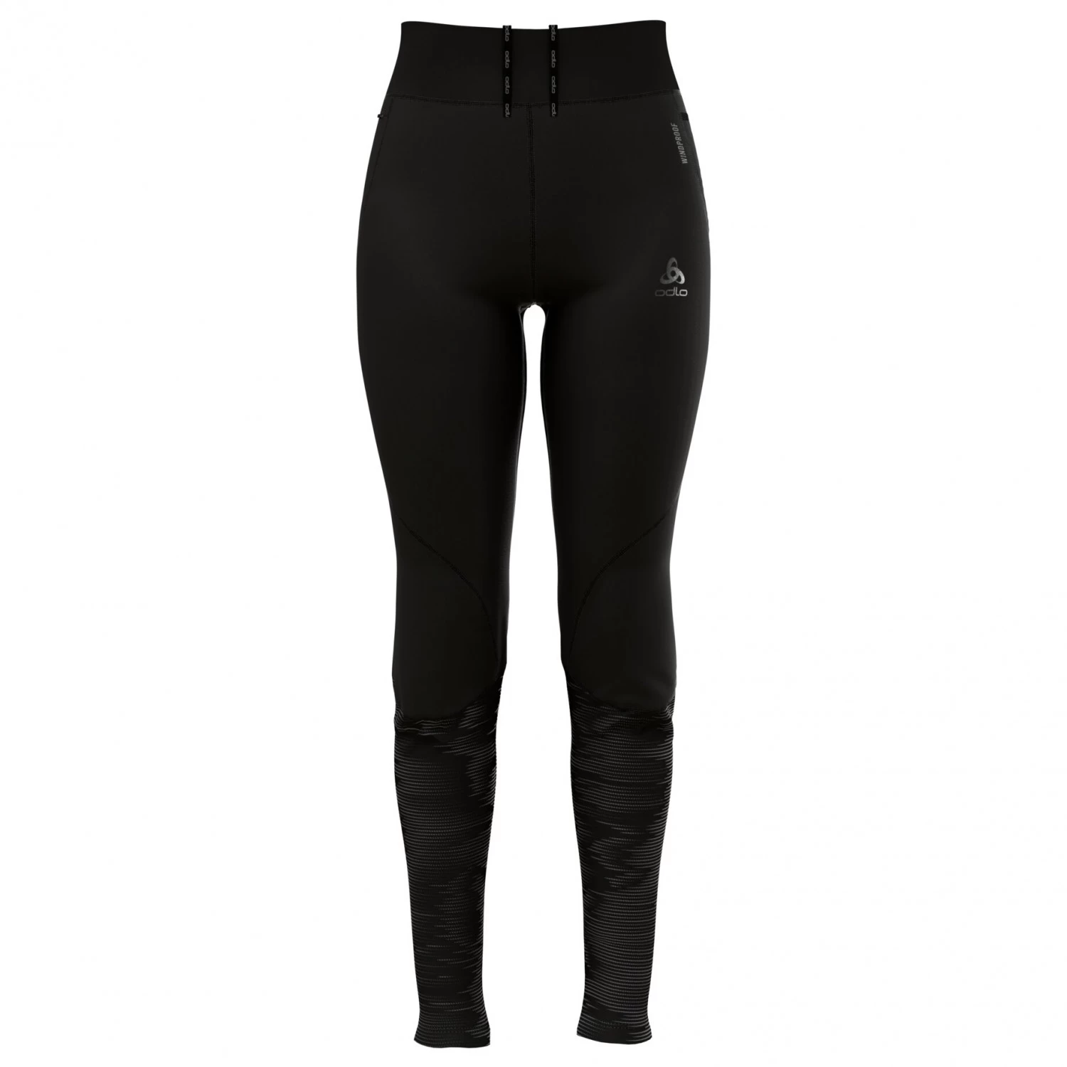 Odlo - Women's Tights Zeroweight Warm Reflective - Running Tights 3 Odlo - Women's Tights Zeroweight Warm Reflective - Running Tights
