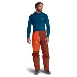Ortovox - 3L Ortler Pants - Waterproof Trousers -Outdoor sportswear ortovox 3l ortler pants waterproof trousers detail 5