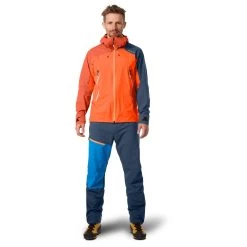 Ortovox - Westalpen 3L Light Pants - Waterproof Trousers -Outdoor sportswear ortovox westalpen 3l light pants waterproof trousers detail 2
