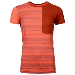 Ortovox - Women's 185 Rock'N'Wool Short Sleeve - Merino Base Layer -Outdoor sportswear ortovox womens 185 rocknwool short sleeve merino base layer 1