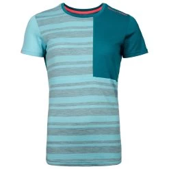 Ortovox - Women's 185 Rock'N'Wool Short Sleeve - Merino Base Layer -Outdoor sportswear ortovox womens 185 rocknwool short sleeve merino base layer 2