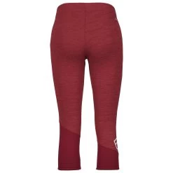 Ortovox - Women's Fleece Light Short Pants - Merino Base Layer -Outdoor sportswear ortovox womens fleece light short pants merino base layer bf detail 3