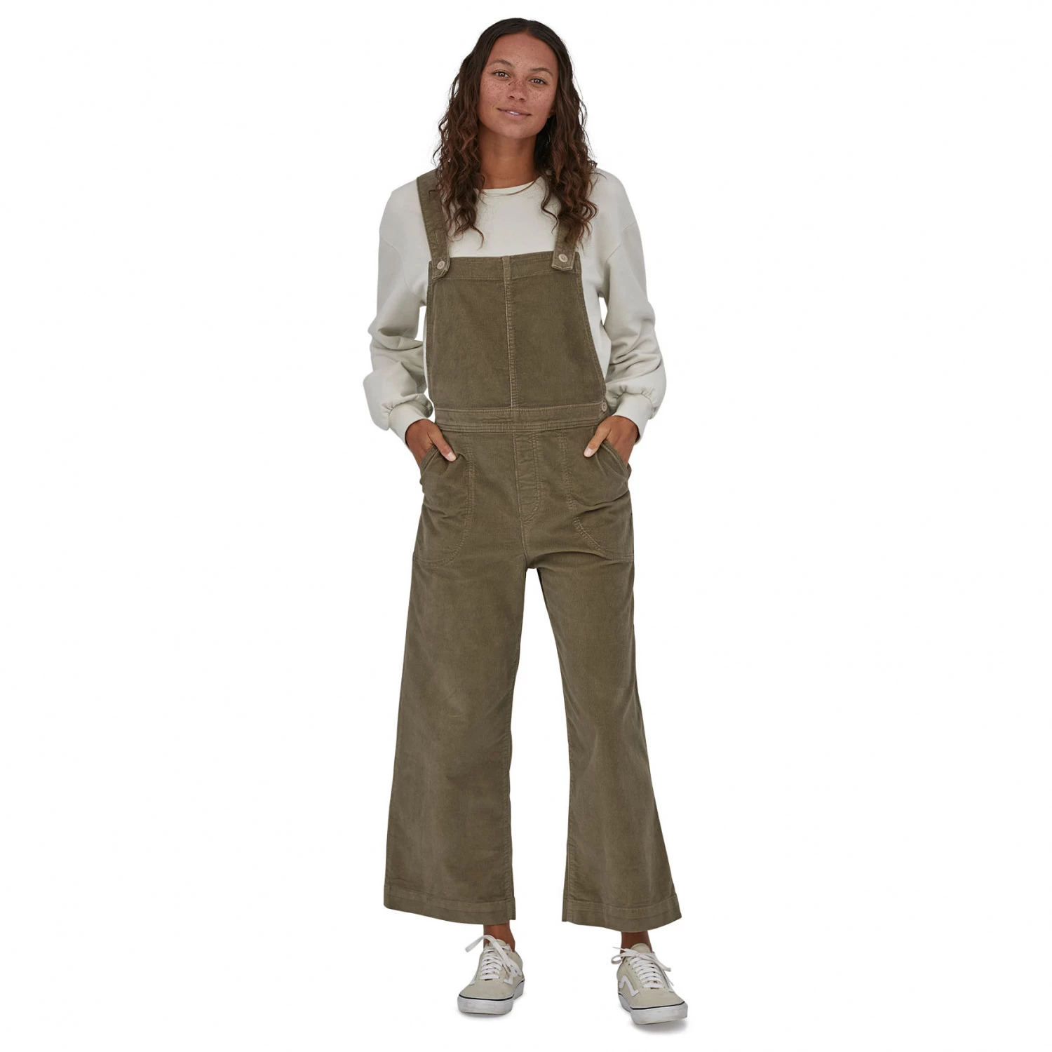 Patagonia - Women's Stand Up Cropped Corduroy Overalls - Casual Trousers 4 Patagonia - Women's Stand Up Cropped Corduroy Overalls - Casual Trousers - Image 2