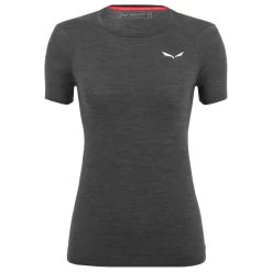 Salewa - Women's Zebru Fresh AMR T-Shirt - Merino Base Layer -Outdoor sportswear salewa womens zebru fresh amr t shirt merino base layer 1
