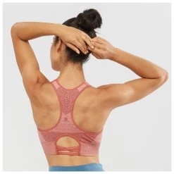 Salomon - Women's Elevate Move'on Bra - Sports Bra 9 Salomon - Women's Elevate Move'on Bra - Sports Bra -Outdoor sportswear salomon womens elevate moveon bra sports bra detail 3