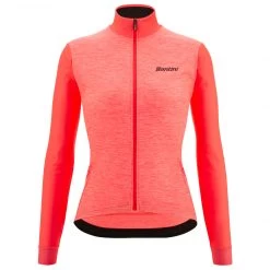 Santini - Women's 3W Colore Puro L/S Jersey - Cycling Jersey -Outdoor sportswear santini womens 3w colore puro l s jersey cycling jersey 2