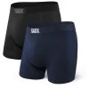 Saxx - Ultra Super Soft Boxer Brief Fly 2-Pack - Synthetic Base Layer -Outdoor sportswear saxx ultra super soft boxer brief fly 2 pack synthetic base layer