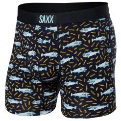 Saxx - Vibe Super Soft Boxer Brief - Synthetic Base Layer -Outdoor sportswear saxx vibe super soft boxer brief synthetic base layer 2