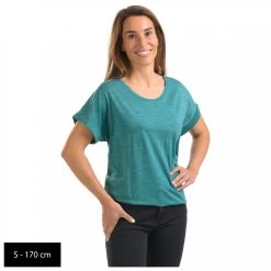 Stoic - Women's Merino150 MMXX. T-Shirt Loose - Merino Shirt -Outdoor sportswear stoic womens merino150 mmxx t shirt loose merino shirt detail 10