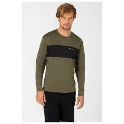 Super.natural - Gravier L/S - Cycling Jersey 10 Super.natural - Gravier L/S - Cycling Jersey -Outdoor sportswear supernatural gravier l s cycling jersey detail 4