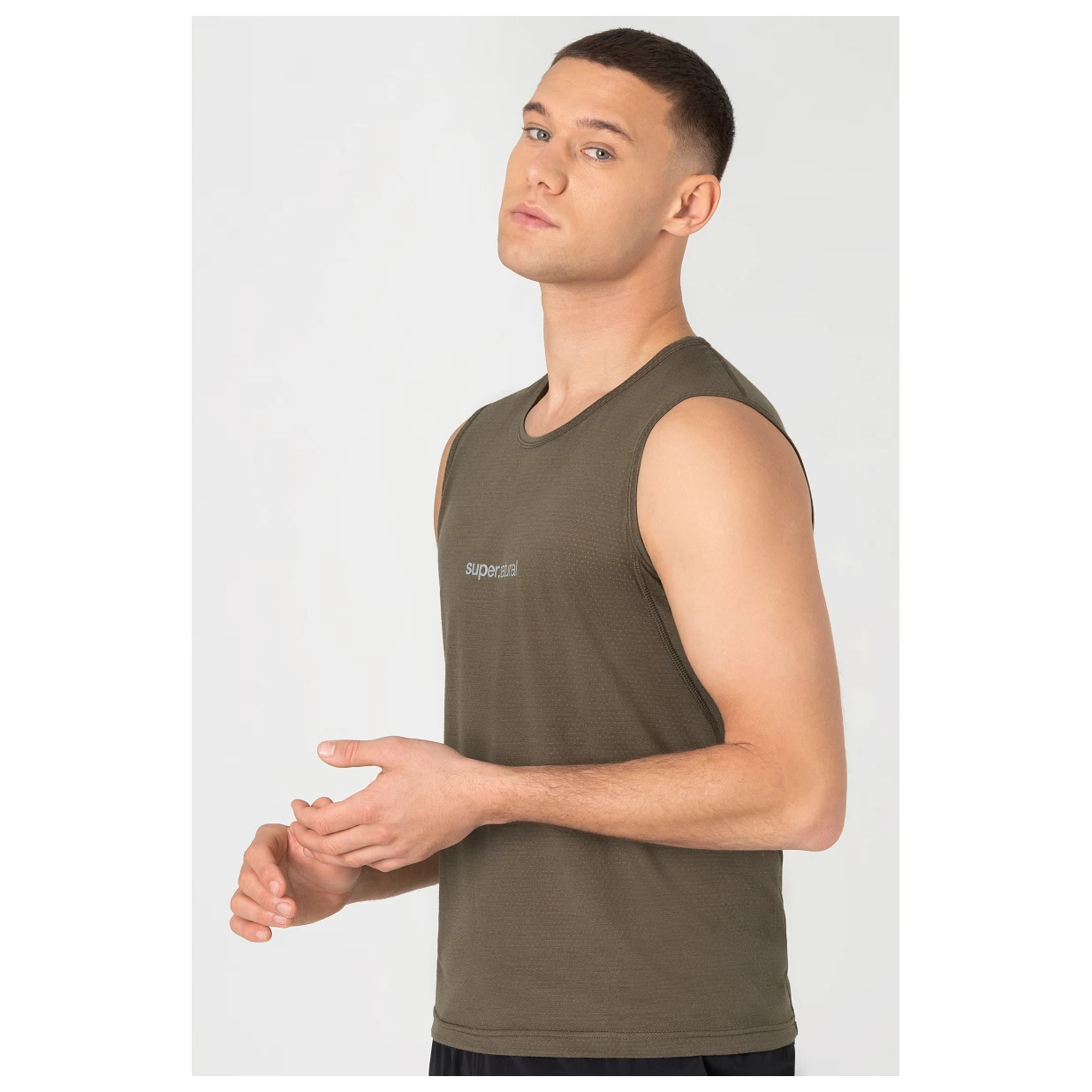 Super.natural - Gravier Under - Cycling Singlet 5 Super.natural - Gravier Under - Cycling Singlet - Image 3