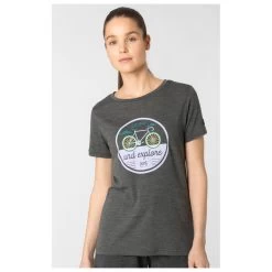 Super.natural - Women's Go Out Tee - Merino Shirt -Outdoor sportswear supernatural womens go out tee merino shirt detail 3