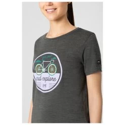 Super.natural - Women's Go Out Tee - Merino Shirt -Outdoor sportswear supernatural womens go out tee merino shirt detail 5