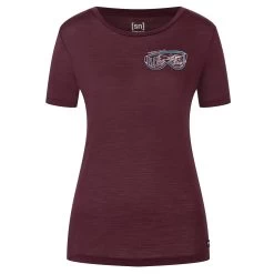 Super.natural - Women's Goggle Tee - Merino Shirt -Outdoor sportswear supernatural womens goggle tee merino shirt 1