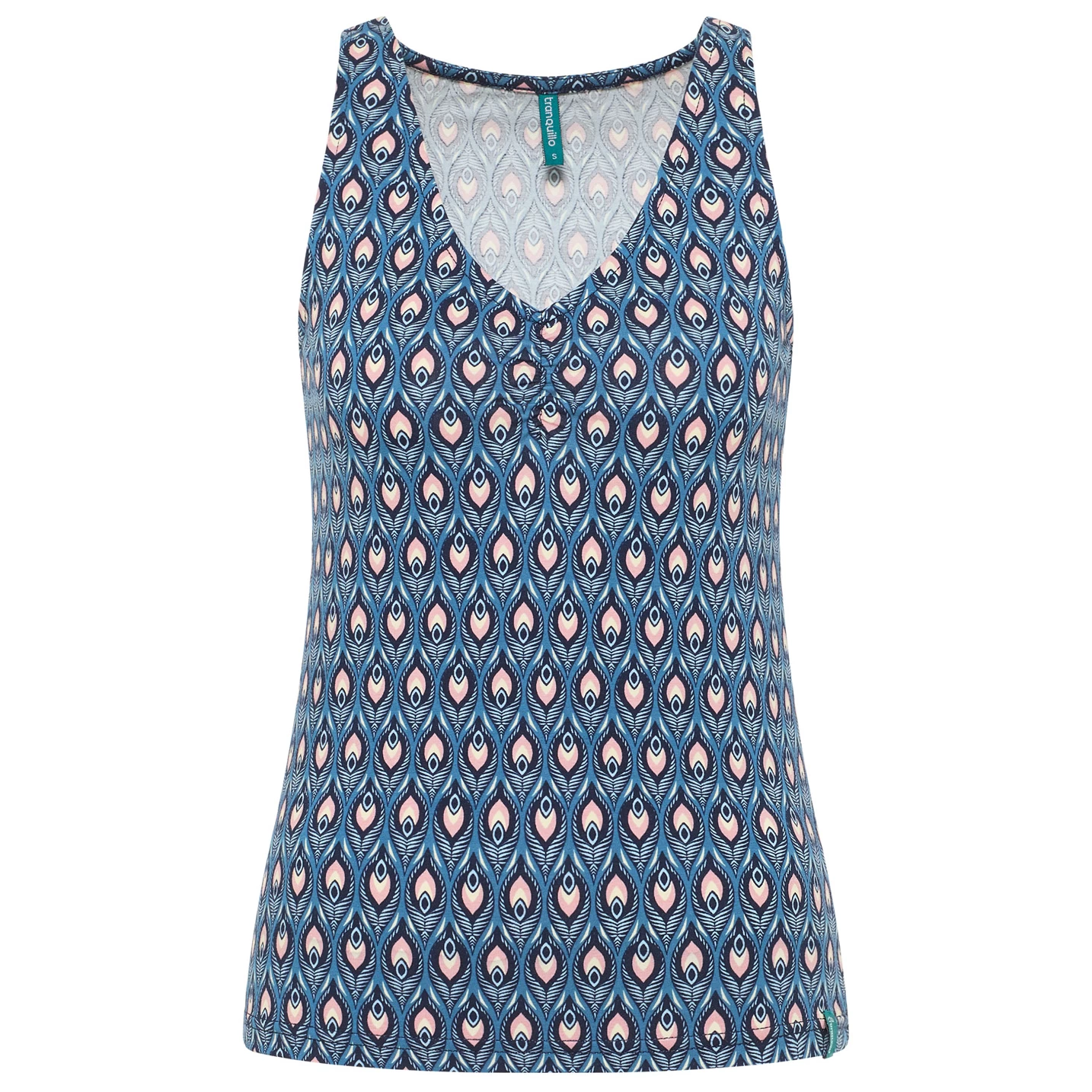 Tranquillo - Women's V-Neck Jersey-Top 8 Tranquillo - Women's V-Neck Jersey-Top - Image 6