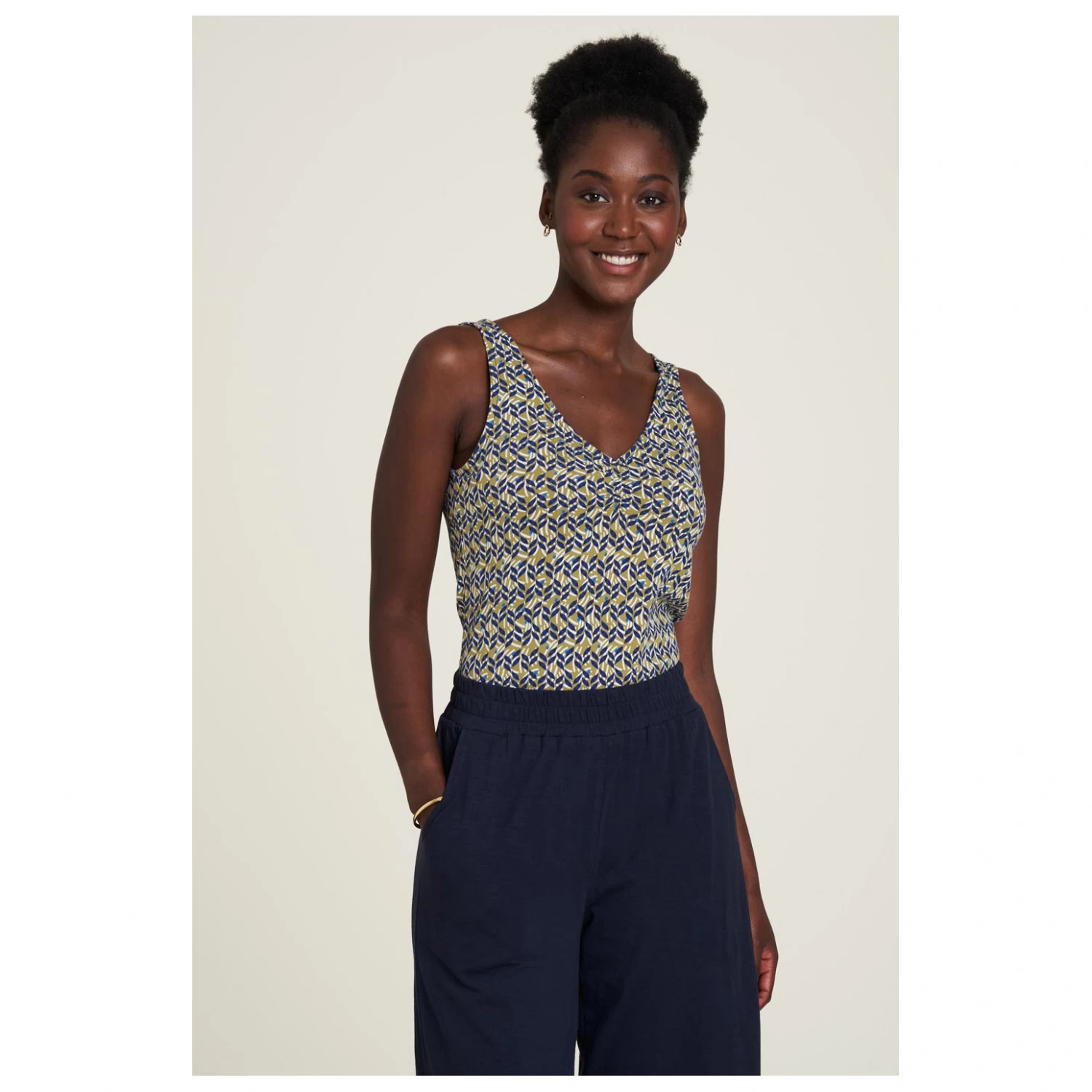 Tranquillo - Women's V-Neck Jersey-Top 5 Tranquillo - Women's V-Neck Jersey-Top - Image 3