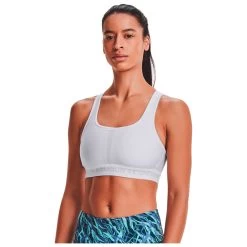 Under Armour - Women's Crossback Mid Bra - Sports Bra -Outdoor sportswear under armour womens crossback mid bra sports bra detail 3