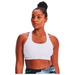 Under Armour - Women's Crossback Mid Bra - Sports Bra -Outdoor sportswear under armour womens crossback mid bra sports bra detail 4