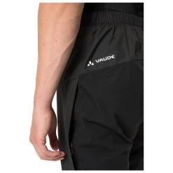 Vaude - Kuro Rain Pants - Cycling Bottoms 8 Vaude - Kuro Rain Pants - Cycling Bottoms -Outdoor sportswear vaude kuro rain pants cycling bottoms detail 3