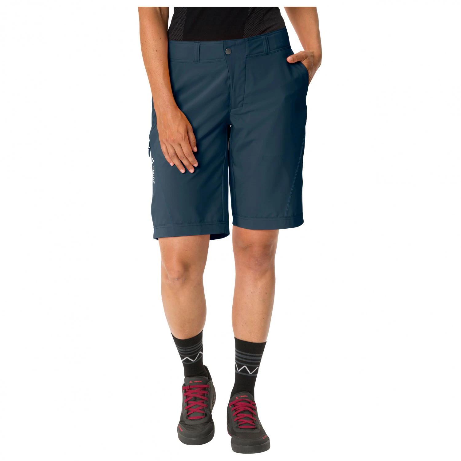 Vaude - Women's Ledro Shorts - Cycling Shorts 3 Vaude - Women's Ledro Shorts - Cycling Shorts