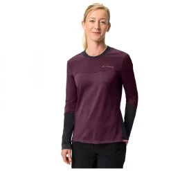 Vaude - Women's Moab L/S Pro Shirt - Cycling Jersey 10 Vaude - Women's Moab L/S Pro Shirt - Cycling Jersey -Outdoor sportswear vaude womens moab l s pro shirt cycling jersey detail 3