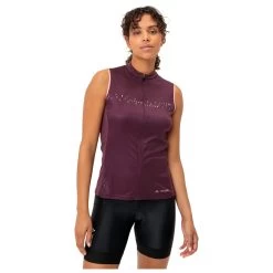 Vaude - Women's Posta Full Zip Tricot SL - Cycling Singlet 10 Vaude - Women's Posta Full Zip Tricot SL - Cycling Singlet -Outdoor sportswear vaude womens posta full zip tricot sl cycling singlet detail 3