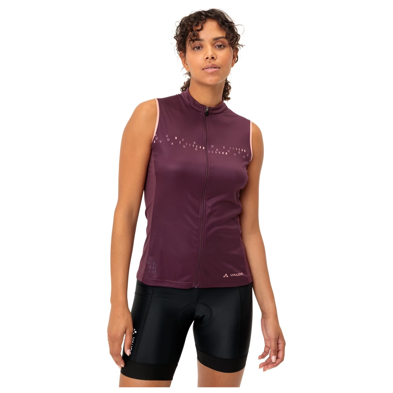 Vaude - Women's Posta Full Zip Tricot SL - Cycling Singlet 5 Vaude - Women's Posta Full Zip Tricot SL - Cycling Singlet - Image 3