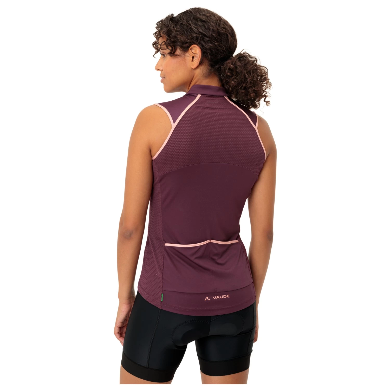 Vaude - Women's Posta Full Zip Tricot SL - Cycling Singlet 6 Vaude - Women's Posta Full Zip Tricot SL - Cycling Singlet - Image 4