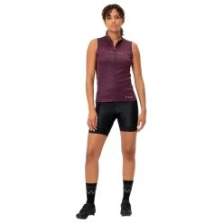 Vaude - Women's Posta Full Zip Tricot SL - Cycling Singlet 12 Vaude - Women's Posta Full Zip Tricot SL - Cycling Singlet -Outdoor sportswear vaude womens posta full zip tricot sl cycling singlet detail 5