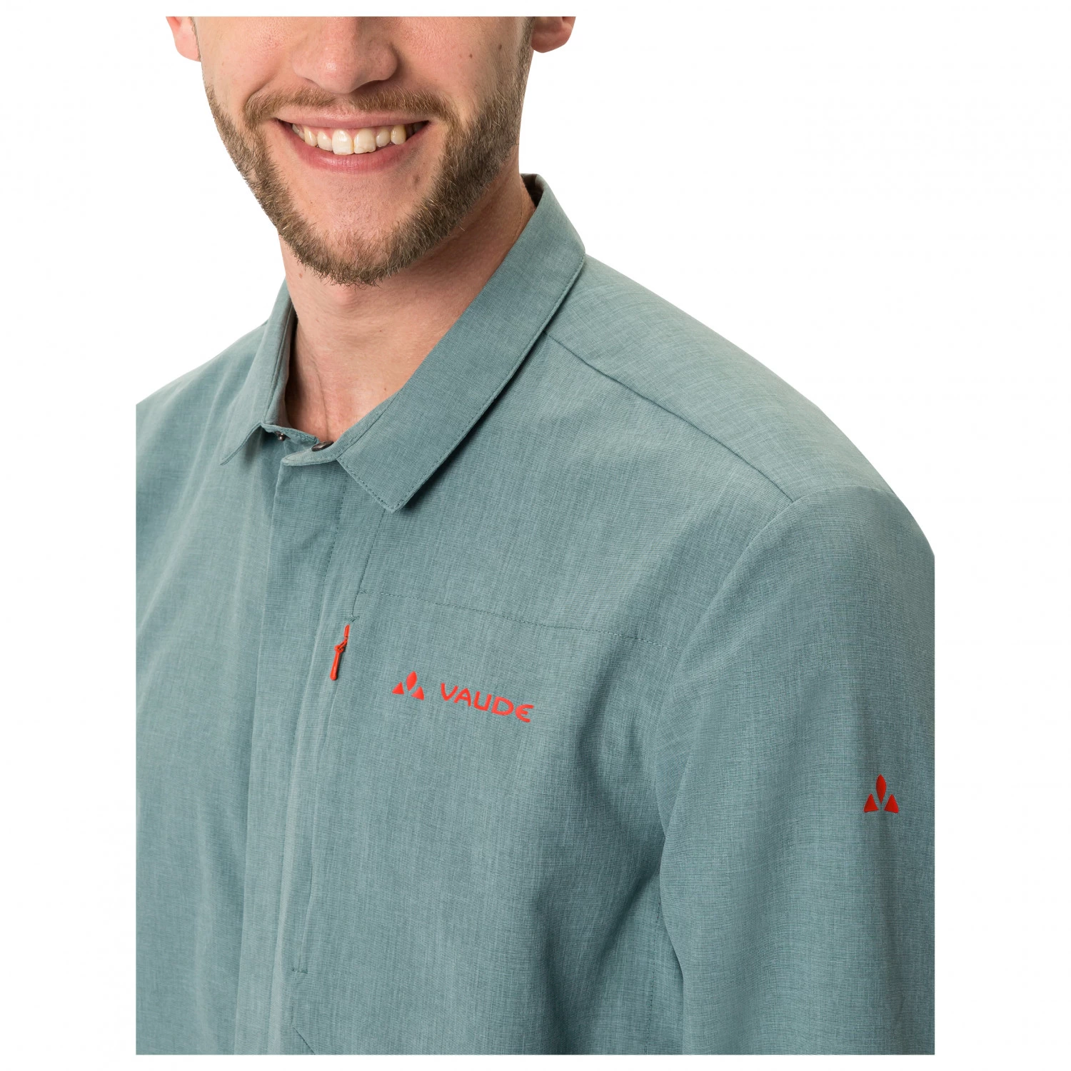 Vaude - Yaras L/S Polo Shirt - Cycling Jersey 6 Vaude - Yaras L/S Polo Shirt - Cycling Jersey - Image 4